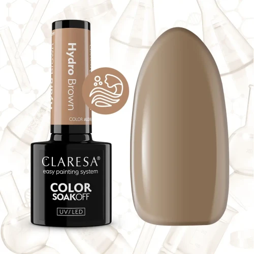 Claresa Color Alchemy HYDRO BROWN Gel Nail Polish 5 g