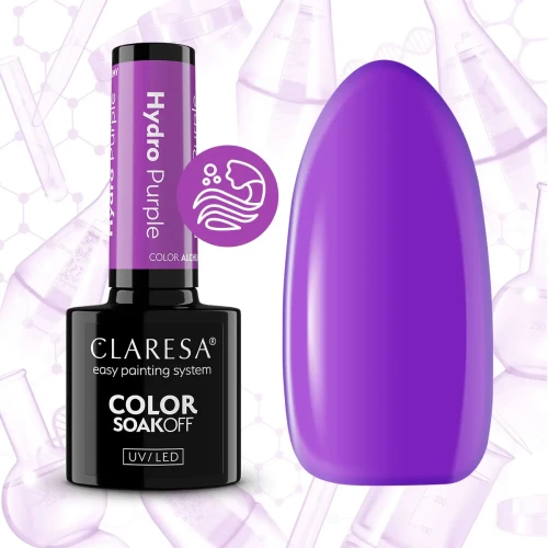 Claresa Color Alchemy HYDRO PURPLE Gel Nail Polish 5 g