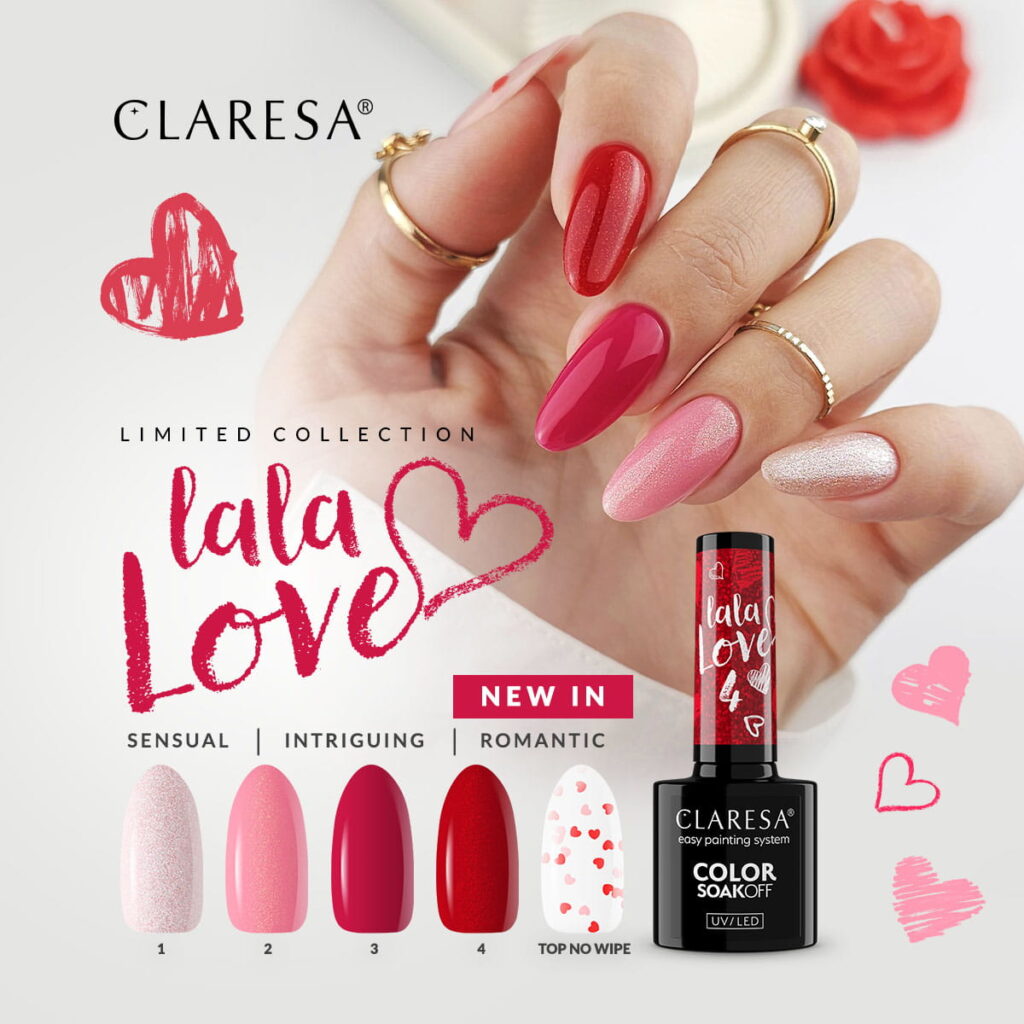 Claresa LA LA LOVE 4 Gel Nail Polish 5 G CLARESA The Biggest GEL claresa-la-la-love-4-gel-nail-polish-5-g-claresa-the-biggest-gel