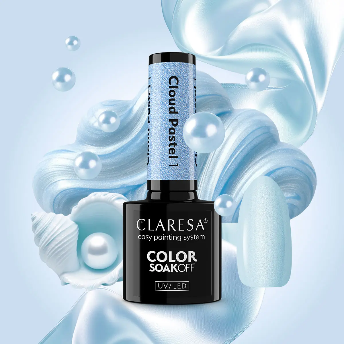 Claresa CLOUD PASTEL 1 Gel Nail Polish 5 g - Image 2