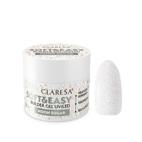 Claresa SOFT&EASY Builder Gel MOON SUGAR 12g (Limited Edition)