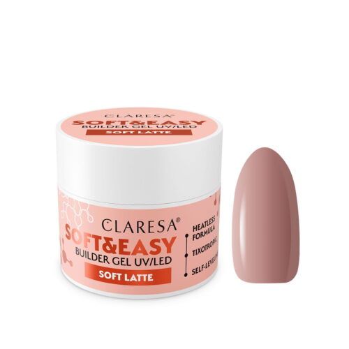 Claresa SOFT&EASY Builder Gel SOFT LATTE 45g (Limited Edition)