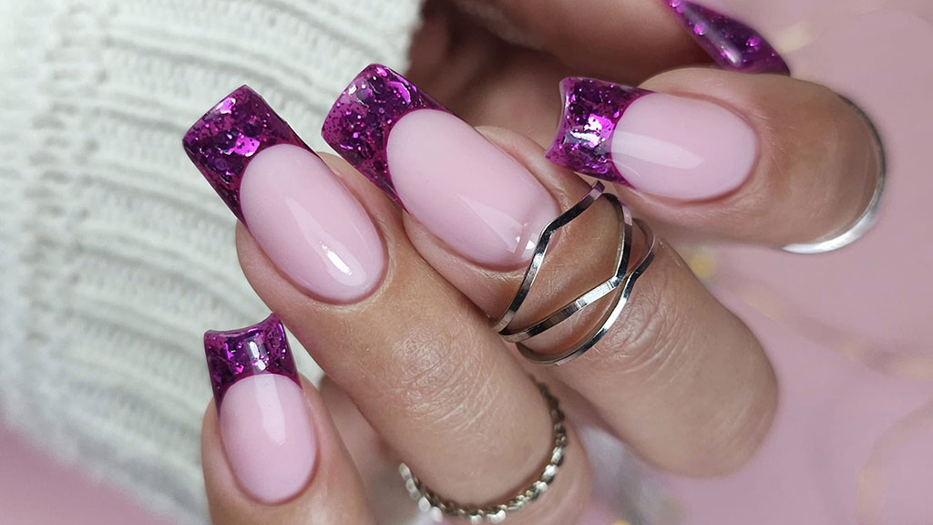 french tip nails modern nail designs elegant manicure ideas Claresa styling
