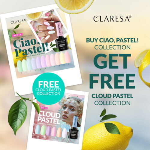 Claresa CIAO, PASTEL! Collection + FREE CLOUD PASTEL Collection