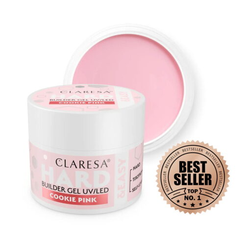 Claresa HARD&EASY Builder Gel COOKIE PINK 45g