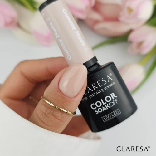 Alternative view of Claresa NUDE GLOW "Gummy Nude 2" Gel Nail Polish (5g)