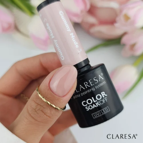 Alternative view of Claresa NUDE GLOW "Gummy Nude 3" Gel Nail Polish (5g)
