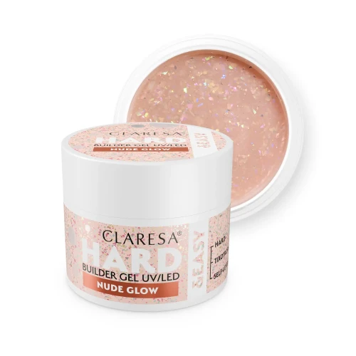 Claresa HARD&EASY Builder Gel NUDE GLOW 45g