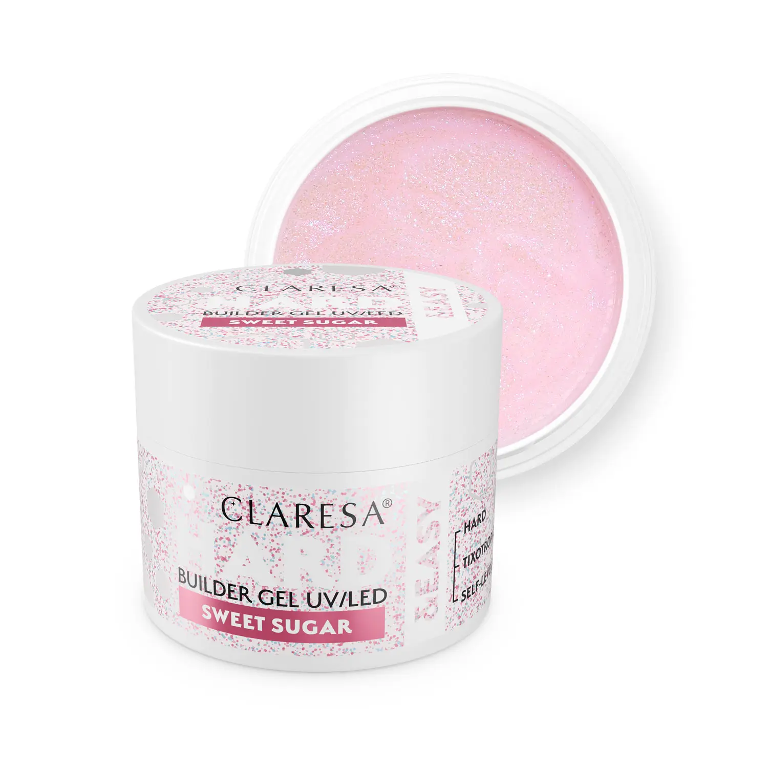 Claresa HARD&EASY Builder Gel SWEET SUGAR 45g