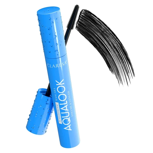 Claresa AQUALOOK Waterproof Volume&Length MASCARA Black (8g)