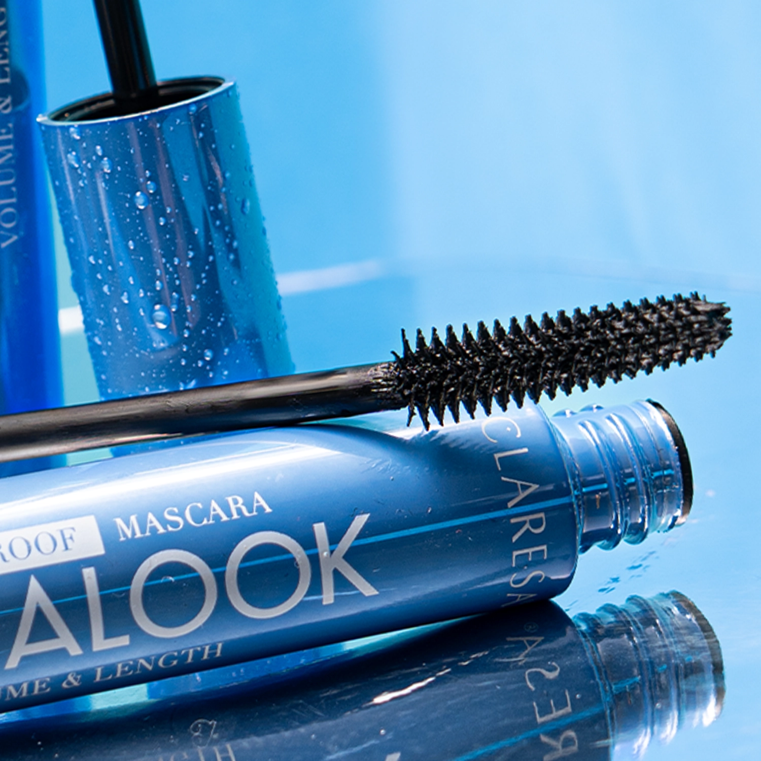 Claresa AQUALOOK Waterproof Volume&Length MASCARA Black (8g) - Image 3