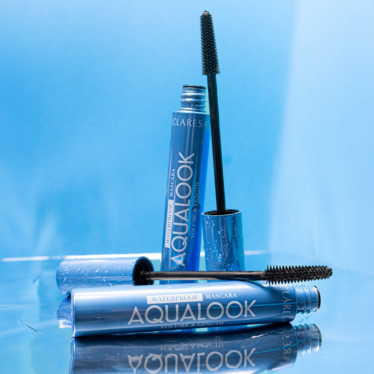 Claresa AQUALOOK Waterproof Volume&Length MASCARA Black (8g) - Image 5