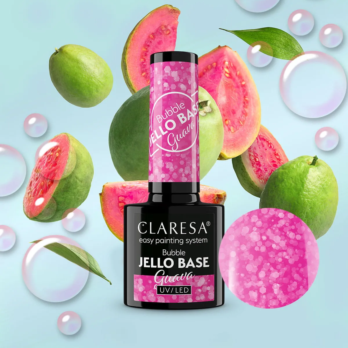 Claresa Bubble Jello Base GUAVA (5g) - Image 2