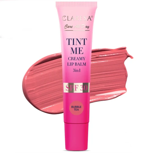 Claresa TINT ME Creamy Lip Balm 3in1 SPF30 BUBBLE TEA (12ml)