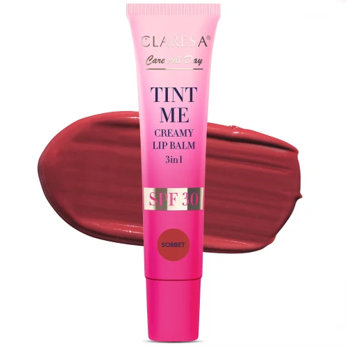 Claresa TINT ME Creamy Lip Balm 3in1 SPF30 SORBET (12ml)