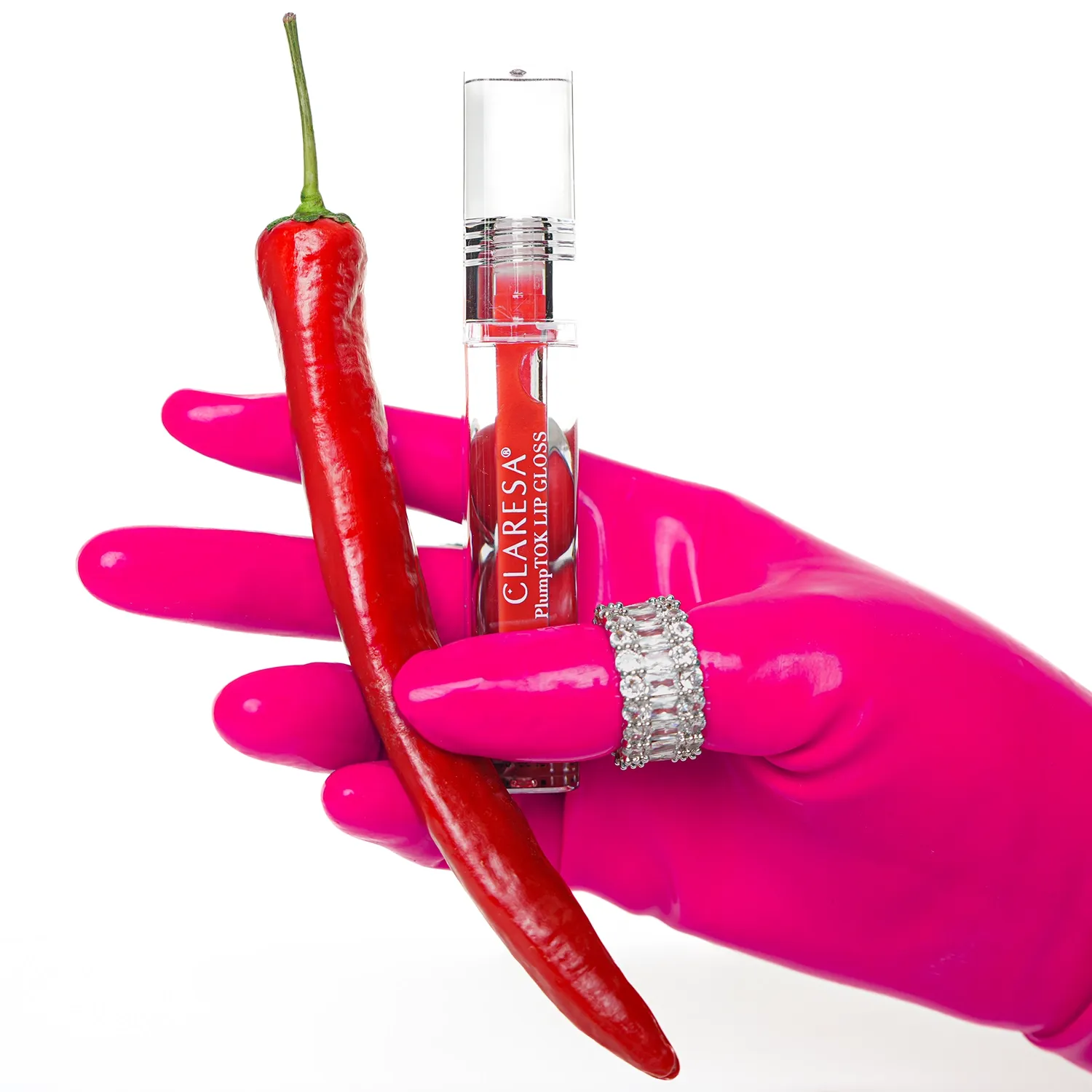 'Claresa' PlumpTOK Lip Gloss 01 BLAZE (2g) - Image 4
