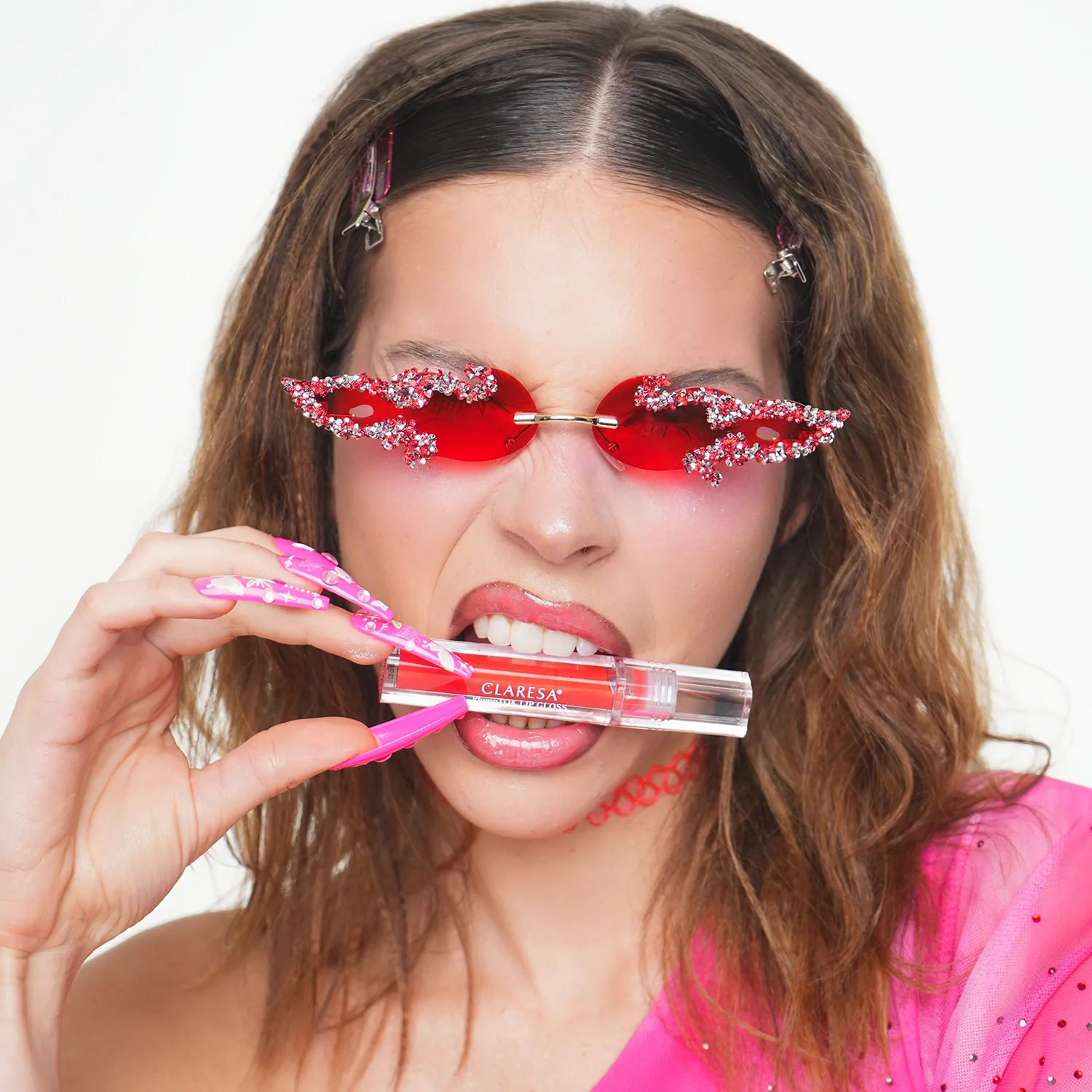'Claresa' PlumpTOK Lip Gloss 01 BLAZE (2g) - Image 3