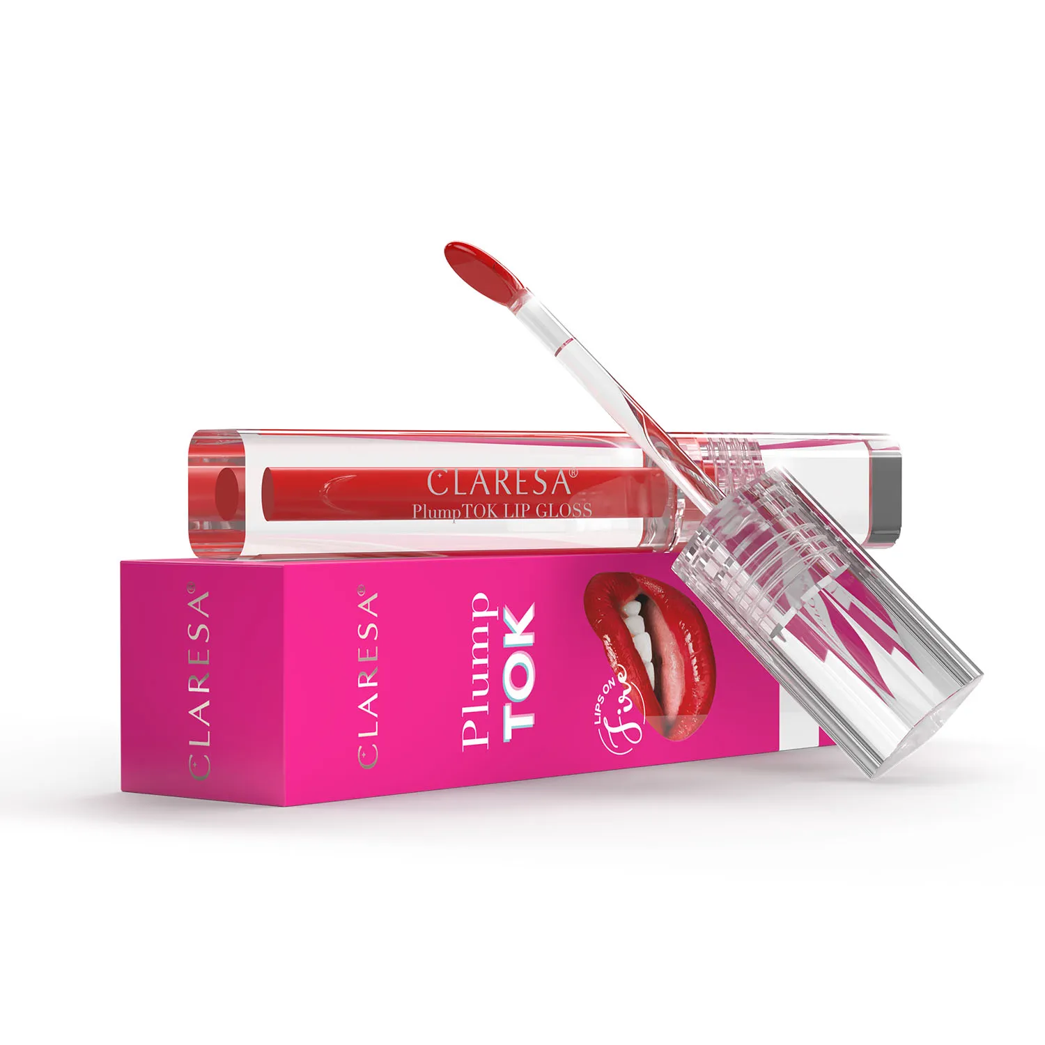 'Claresa' PlumpTOK Lip Gloss 01 BLAZE (2g) - Image 7
