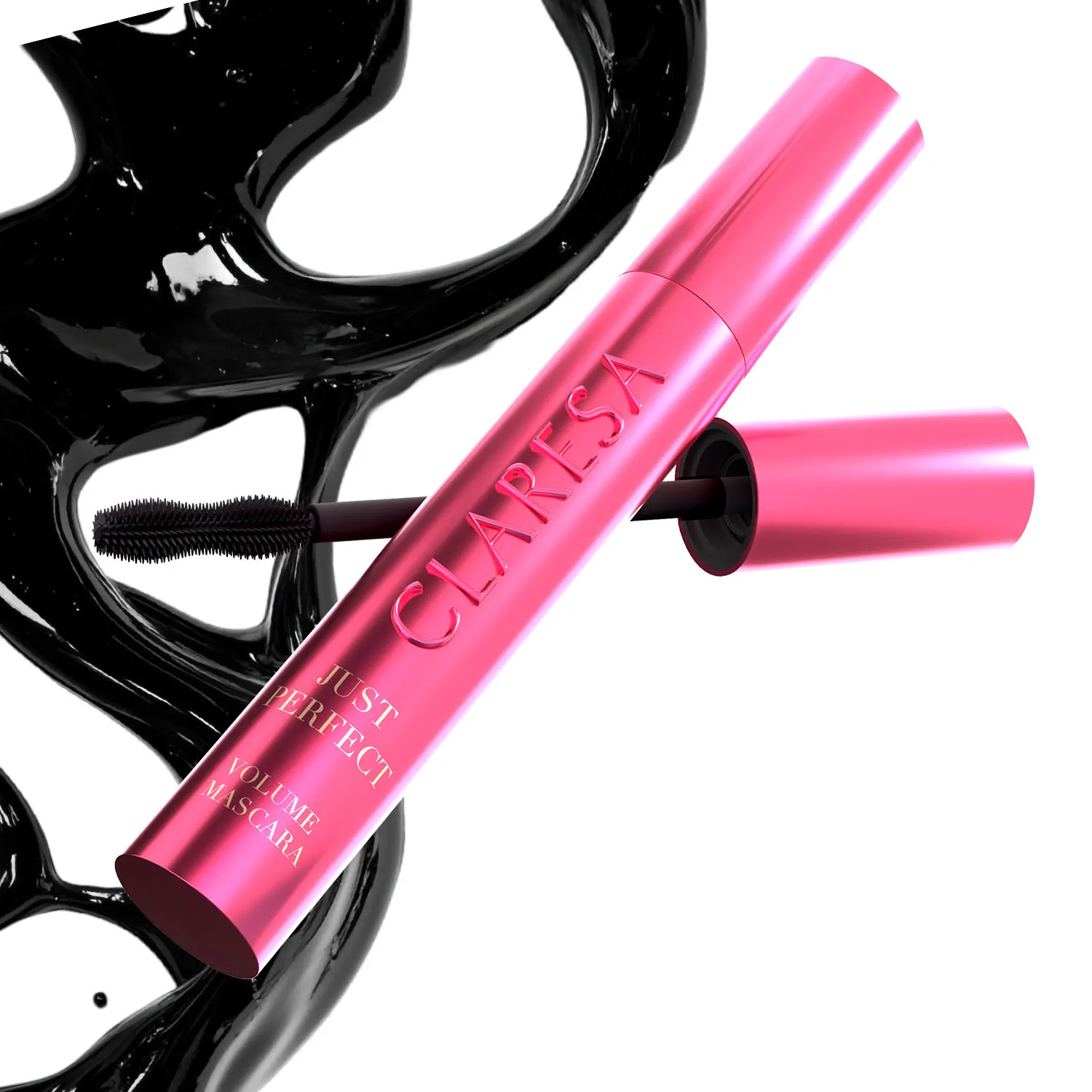 Claresa Just Perfect Volume Mascara – Black (10g) - Image 6