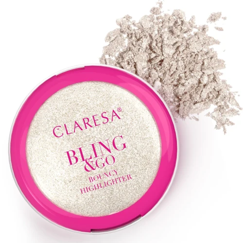Claresa BLING & GO BOUNCY Highlighter – 01 Moonstone (8.5g)