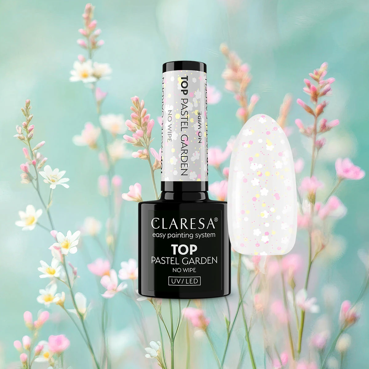'Claresa Top No Wipe PASTEL GARDEN 5g' - Image 2