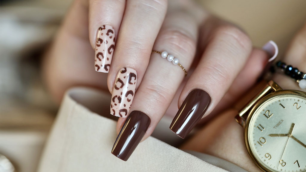 Claresa autumn colours gel nail polish collection featuring dusty rose, nude, brown, burgundy, red and forest green shades.