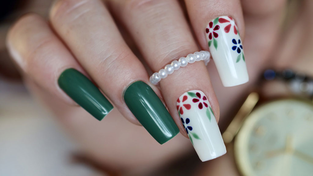 Claresa autumn colours gel nail polish collection featuring dusty rose, nude, brown, burgundy, red and forest green shades.