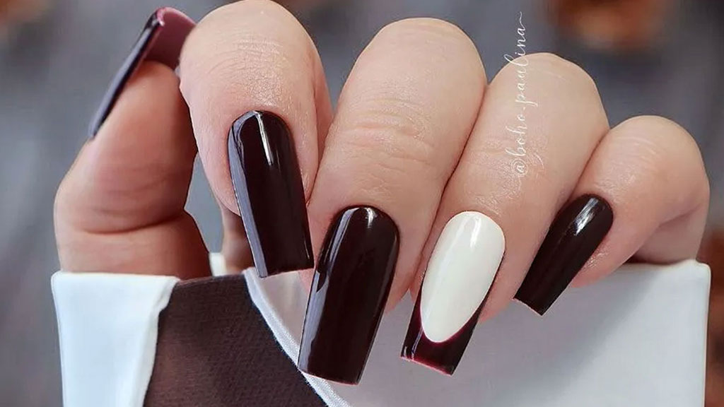 Claresa autumn colours gel nail polish collection featuring dusty rose, nude, brown, burgundy, red and forest green shades.