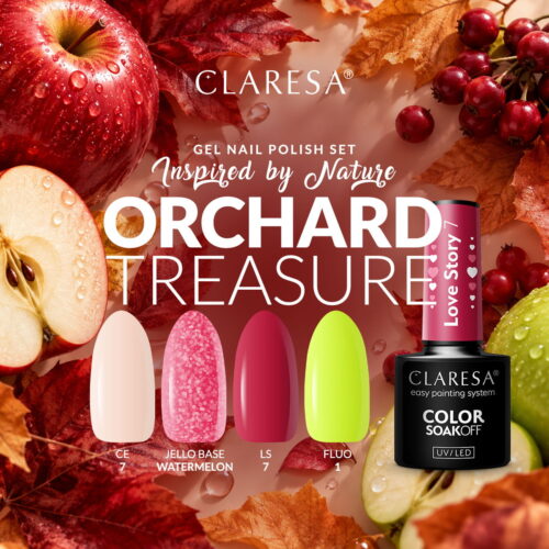 Claresa ORCHARD TREASURE Gel Nail Polish Set