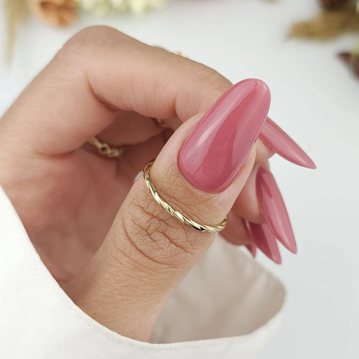 Claresa LIPSTICK MUSE 10 "Deep Cool Pink" Gel Nail Polish (5g) - Image 2
