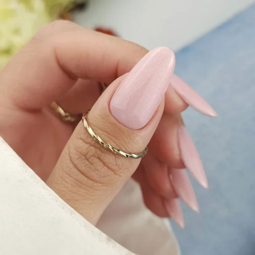Alternative view of Claresa LIPSTICK MUSE 04 "Glitter Dusty Rose" Gel Nail Polish (5g)