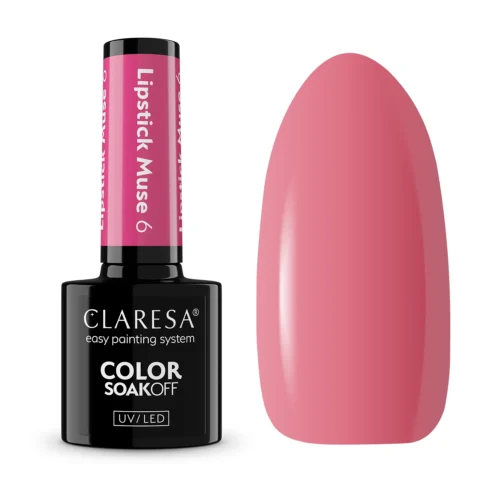 Claresa LIPSTICK MUSE 06 "Muted Rose" Gel Nail Polish (5g)