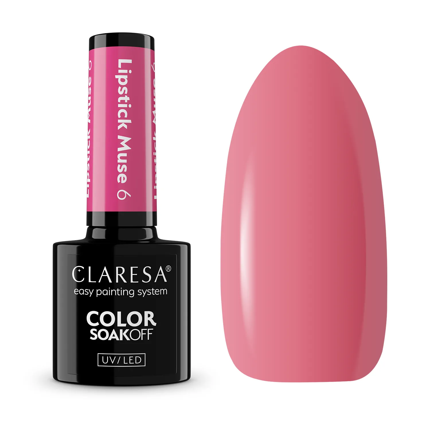Claresa LIPSTICK MUSE 06 "Muted Rose" Gel Nail Polish (5g)