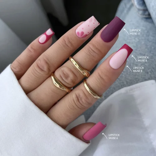 Claresa LIPSTICK MUSE 06 "Muted Rose" Gel Nail Polish (5g) - Image 3
