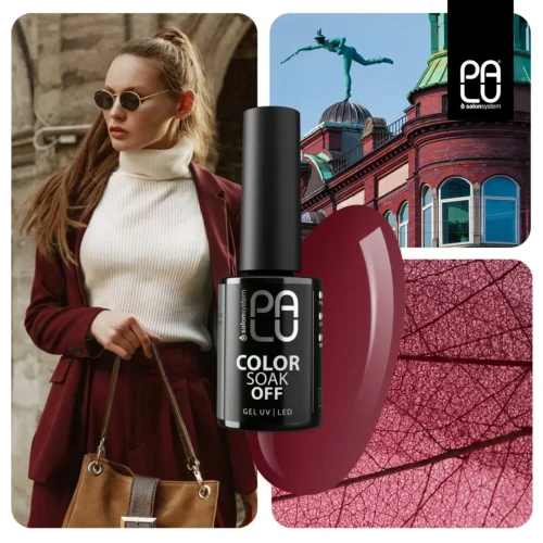 Alternative view of Palu COPENHAGEN 11 "Deep Wine Burgundy" Gel Nail Polish (11g)