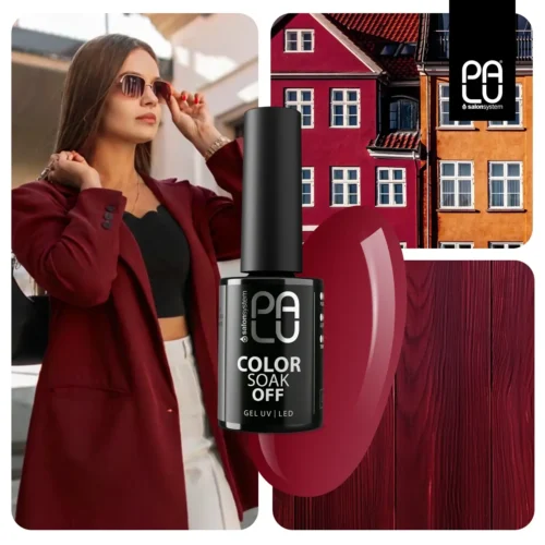 Alternative view of Palu COPENHAGEN 12 "Ruby Red" Gel Nail Polish (11g)