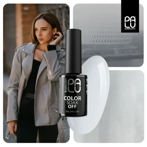 Palu COPENHAGEN 04 "Light Grey" Gel Nail Polish (11g) - Image 2
