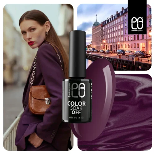 Palu COPENHAGEN 09 "Dark Plum" Gel Nail Polish (11g) - Image 2